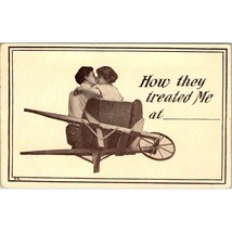 Antique Novelty Postcard, How They Treated Me at Unspecified Location, E... - £15.88 GBP