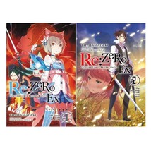 RE: Zero Starting Life in Another World Ex LIGHT NOVELS Set of Volumes 1-2 - £19.37 GBP