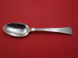Lap Over Acid Etched by Tiffany Sterling Place Soup Spoon w/Mulberries 7" - $503.91