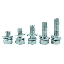 Bluemoona 10 Pcs - M8 Metric Thread 304 Stainless Steel Phillips Cross Head Comb - £7.39 GBP