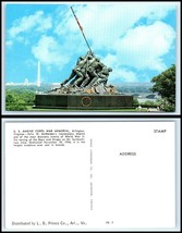 VIRGINIA Postcard - Arlington, U.S. Marine Corps War Memorial - Iwo Jima N3 - £2.36 GBP