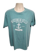 Wisconsin Dells Adult Large Cyan TShirt - $334.55 MXN