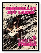 Ernie Ball Strings Jeff Labar Print Ad Vintage 1989 Magazine Advertisement - £7.60 GBP