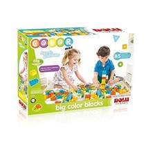 Dolu Toy Factory Color Max 85 Piece Big Color Blocks Pastel Colours Age 1+ - £31.10 GBP