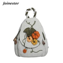 Ethnic Appliques Women BackpaLightweight Travel Bags for Female Daily Ru... - £43.21 GBP