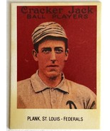 Edward S Plank 1915 Cracker Jack Card #6 Reprint 19/24 St Louis Federals... - £7.82 GBP