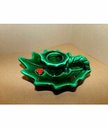 Vintage Lefton Holly Berry Taper Candle Holder  - €10,14 EUR