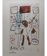Jean-Michel Basquiat Signed Lithograph SLIDE GERM with Ceritficate  - £54.68 GBP