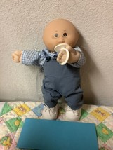 Vintage Cabbage Patch Kid Preemie With Pacifier HM#4 SS Factory 1985 - £155.87 GBP