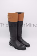 Handmade Black Leather Equestrian Riding Boots For Men leather Riding boots - £265.84 GBP