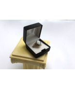 Natural opal ring size 8 (gold over rhodium setting)  GORGEOUS ~ - $501.73 MXN