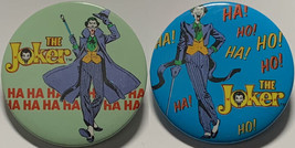 Pair of Different Joker (Batman) Pinbacks - Licensed DC Comics 1982 - £6.86 GBP