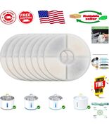 8-Pack Cat Water Fountain Replacement Filters - Ensures Clean &amp; Fresh Water - $23.90 CAD