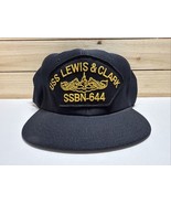 Vintage USS Lewis &amp; Clark MILITARY Hat SSBN-644 Ship Hat New Made In USA... - €25,70 EUR