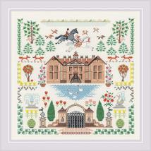 RIOLIS Counted Cross Stitch Kit 13.75&quot;x13.75&quot;-My House (18 Count) -R1917 - £20.88 GBP