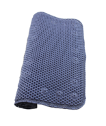 PVC SOFT Foam Bath Mat Non-Slip Suction Shower Bathmat 36&quot; x 17&quot; Navy Blue - $18.69