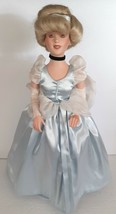 Rare Disney Cinderella Porcelain Doll 19&quot; Limited Edition 1145/5000 - £79.89 GBP