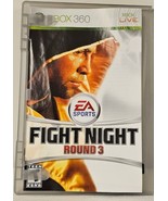 Fight Night Round 3 Xbox 360 Video Game Microsoft 2005 Complete with Manual - $4.25