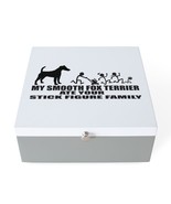 MY SMOOTH FOX TERRIER ATE YOUR STICK FIGURE FAMILY Jewelry Box - $75.00