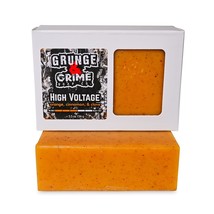 Grunge Grime Handmade Soap Energizing Orange Cinnamon and Clove Essential Oils S - £23.91 GBP