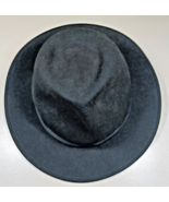 Country Gentleman Felt Black 100% Wool Hat, Fedora Style, Unisex Size 8,... - $827.93 MXN