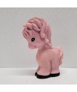 Vintage 1988 The First Years Baby Pink Horse Rubber Squeak Toy - €25,72 EUR