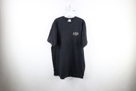 Vtg 90s Mens XL Faded Spell Out Alpha Chi Omega Spring Formal Fraternity T-Shirt - £35.52 GBP