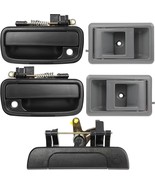 Exterior Door Handle &amp; Interior Door Handle Set Compatible with 1995-200... - $61.67 CAD