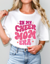 In My Cheer Mom Era Graphic Tee T-Shirt for Moms Mothers Cheerleader - £15.97 GBP