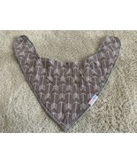 Kiddybyte Boys Gray White Arrows Baby Droll Teething Bib - €4,25 EUR