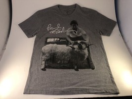 Paul McCartney Signature Sheep Ram T-Shirt Sz M Officially Licensed RARE OOP - £38.87 GBP