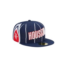 New Era Houston Rockets NBA 59Fifty 2021/22 City Edition Fit Hat Navy Size 7 1/4 - £35.02 GBP