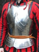 18GA Medieval Armor Cuirass Breastplate Gothic Knight Armor Breastplate Jacket - £170.93 GBP