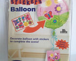 Make A Scene Butterfly Scene Sticker Balloon 18" Foil Balloon - $9.74