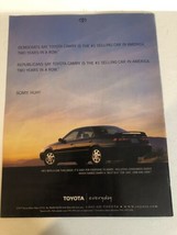 1999 Toyota Camry Vintage Print Ad Advertisement pa14 - $6.92