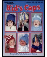 KID'S CAPS by Valesha, Marshell Kirksey 7 designs * LEISURE ARTS Leaflet... - $5.45