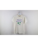 Vintage 90s Womens Medium Sudden Infant Death Syndrome SIDS T-Shirt Whit... - $833.45 MXN