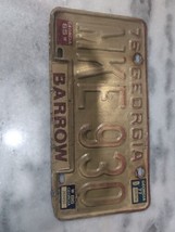 Vintage 1976 Georgia Barrow County License Plate MKE 930 Expired - £11.67 GBP