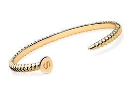 Gold Cuff Nail Bracelet for Women Bangle Bracelets - £38.23 GBP