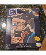 Sealed E.T. 1982 Craft Master Acrylic Paint By Number Spielberg - $664.28 MXN