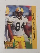 Sterling Sharpe Green Bay Packers 1993 Classic Pro Line Live Card #91 - £0.78 GBP