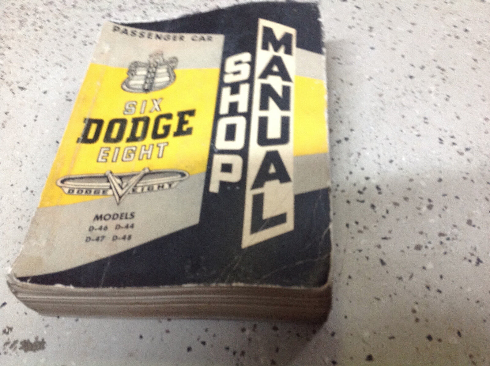 1953 Dodge Passenger Car Service Shop Repair Manual 53 D-44 D-46 D-47 D-48 OEM - $34.95