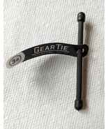 Gear Tie Lot of 24 Black 3&quot; Reusable Rubber Twist Ties Niteize New GT3-09 - £12.86 GBP