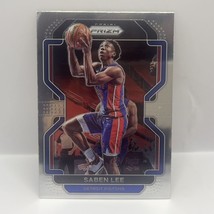 2021-22 Panini Prizm Basketball Saben Lee Base #205 Detroit Pistons - £1.54 GBP