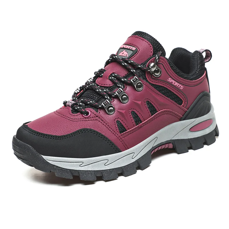 Lightweight Men Hiking Shoes Couple Outdoor Comfortable Trekking Sneaker... - $52.35