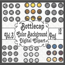 Bottlecap Color Background Vol.3 - $5.00