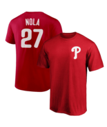 Aaron Nola T-Shirt Philadelphia Phillies Player Name &amp; Number Soft Jerse... - $373.29 MXN
