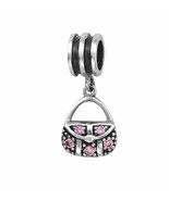 Hand Bag Charm Bead 925 Sterling Silver for Europeans Bracelets - $19.01