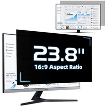 23.8 Inch Computer Privacy Screen Filter For 16:9 Aspect Ratio Widescree... - $71.99