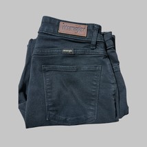 Wrangler High Rise Bold Boot Black Jeans 35 L - $22.99
